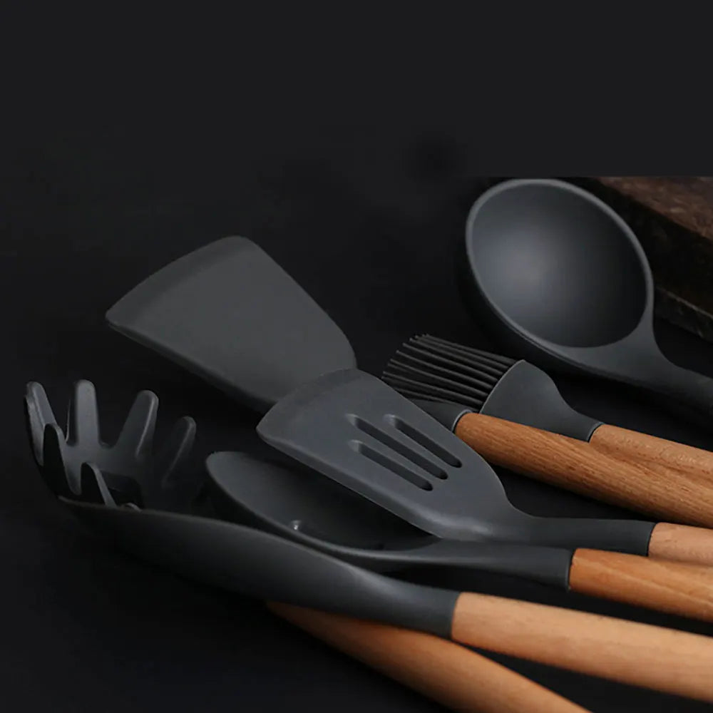 Silicone Kitchen Utensils Set
