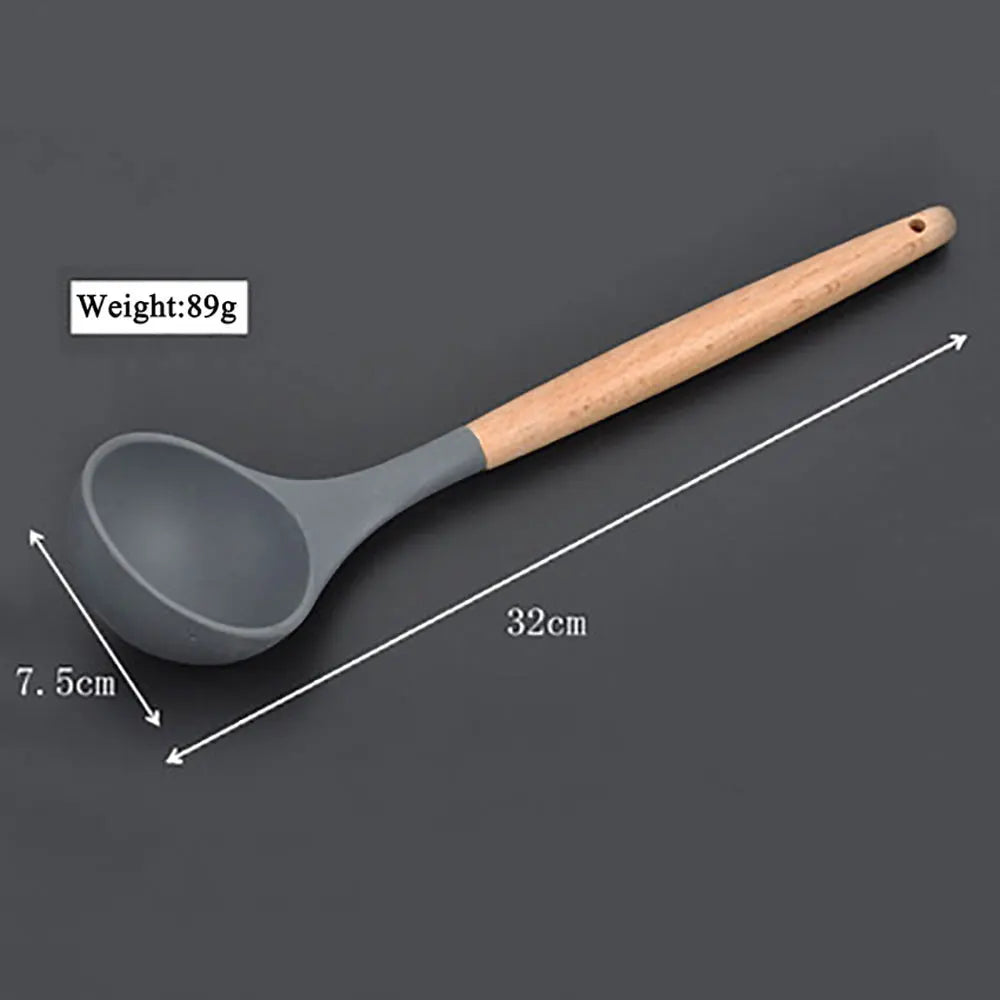 Silicone Kitchen Utensils Set