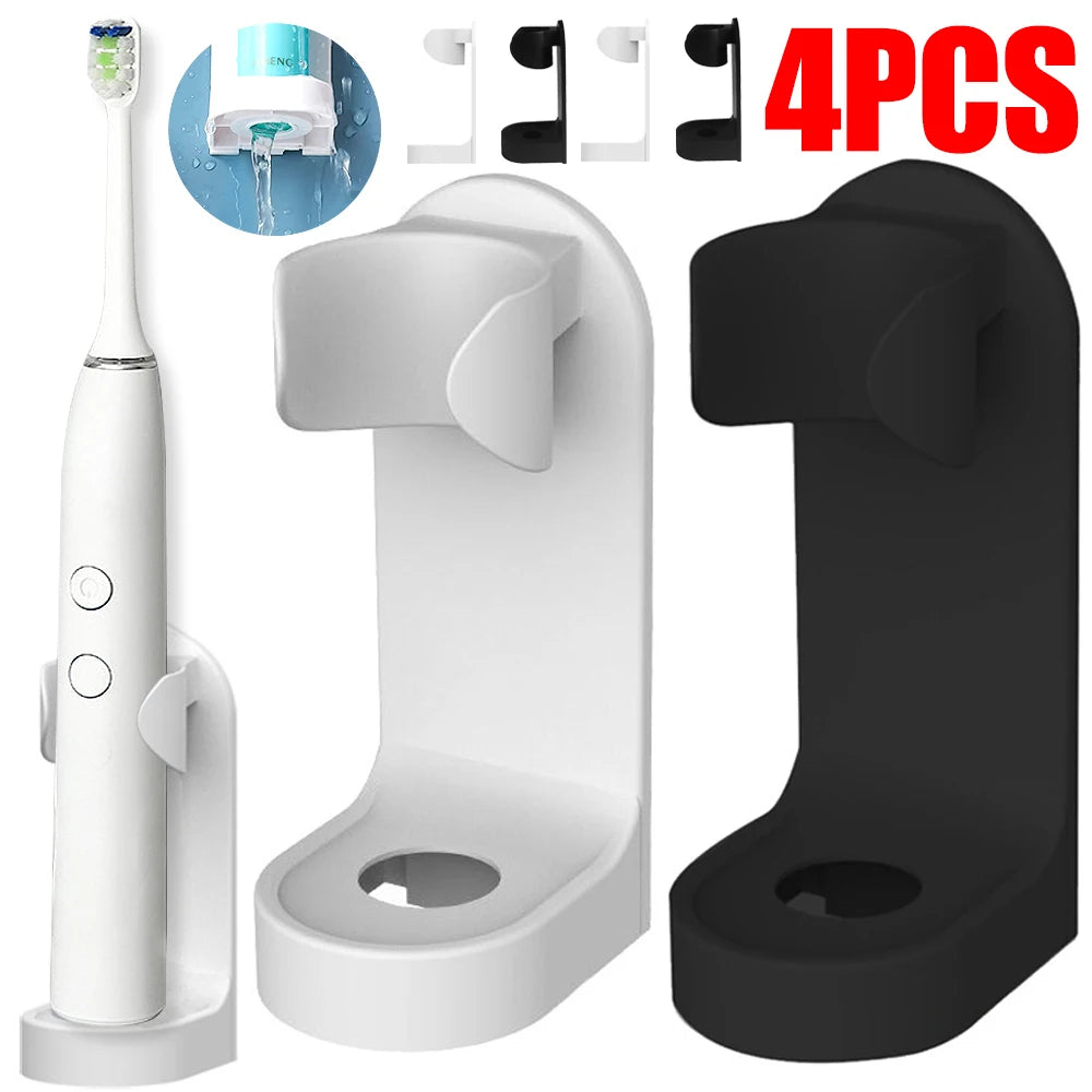 Wall-Mount Toothbrush & Razor Holder