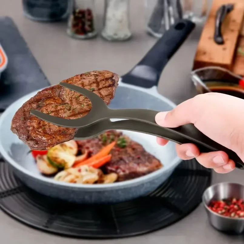 2-in-1 Flip Tongs & Spatula