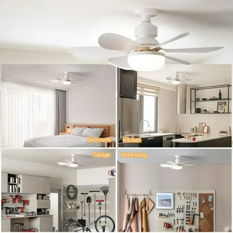 LED Ceiling Fan with Remote Control