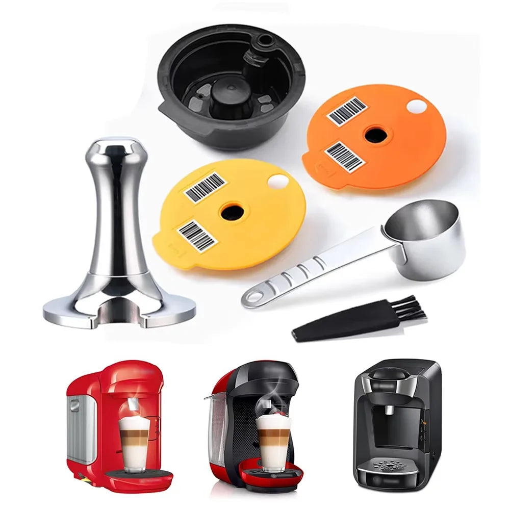 Reusable Coffee Pods for Tassimo – Silicone Lid