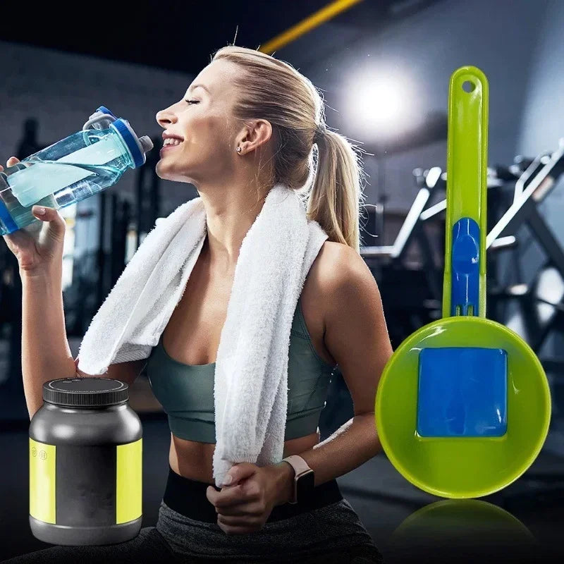 Protein Powder Scoop with Funnel