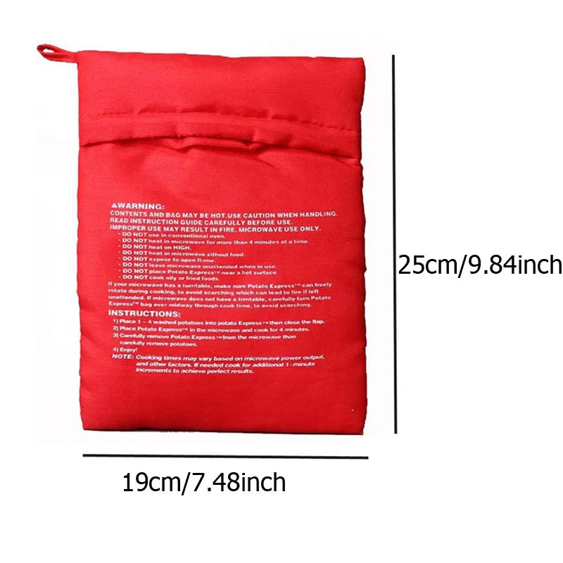 Microwave Potato Cooking Bag
