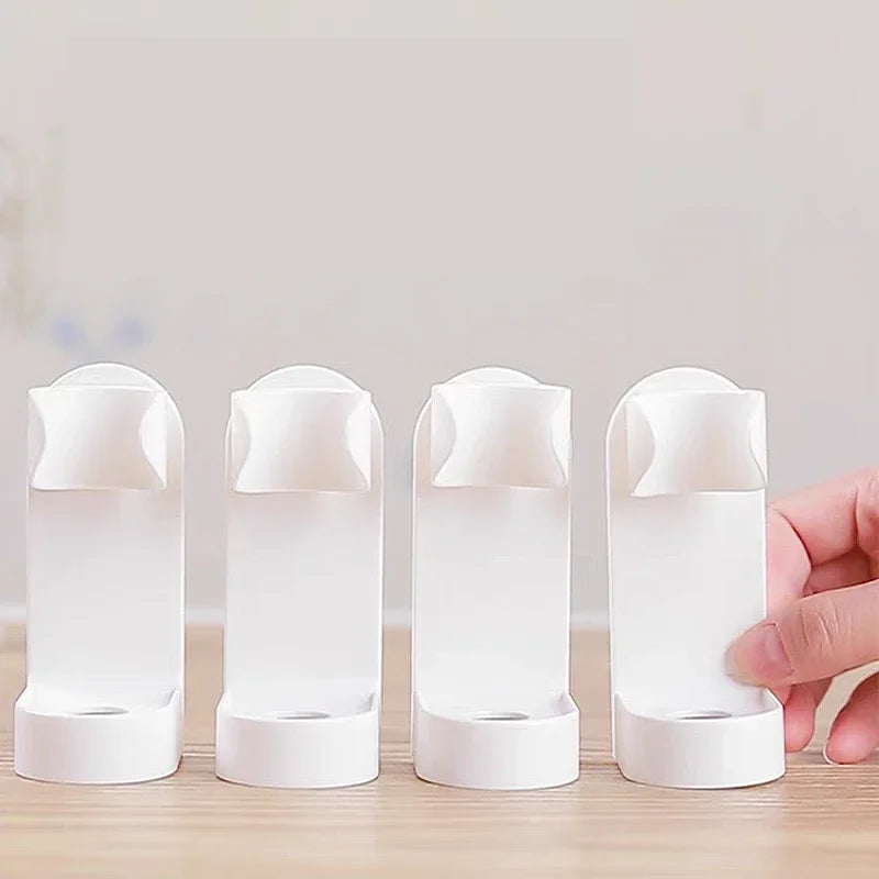 Wall-Mount Toothbrush & Razor Holder