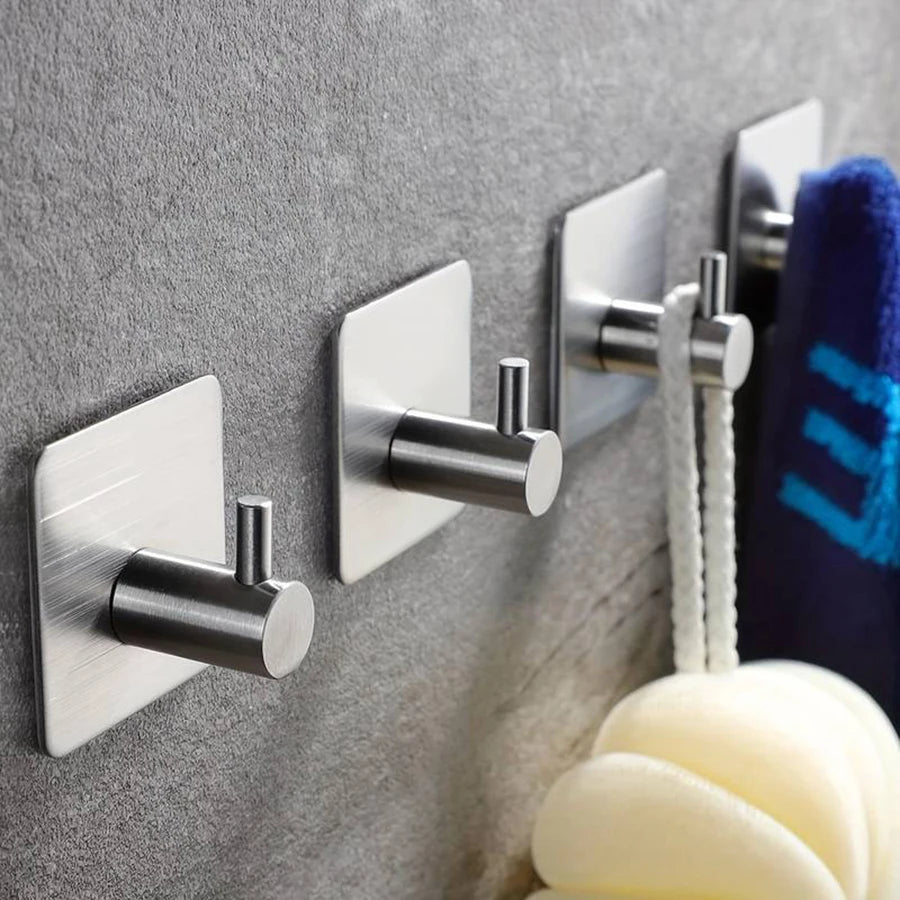 Stainless Steel Adhesive Hooks