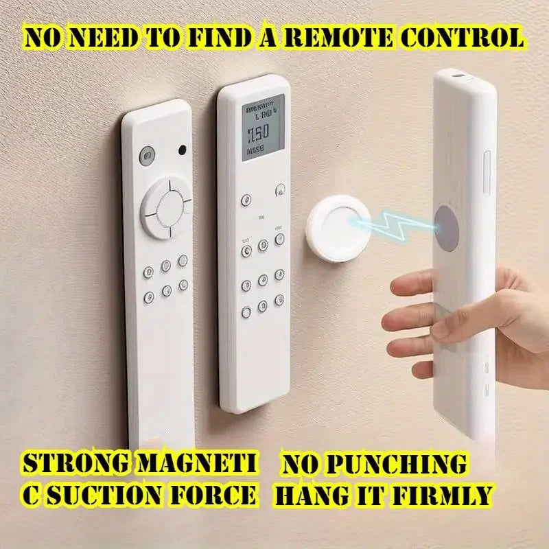 Magnetic Wall-Mount Remote Holder