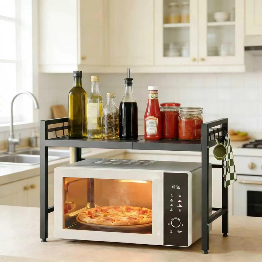 Expandable Microwave Oven Rack
