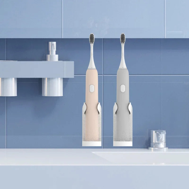 Wall-Mount Toothbrush & Razor Holder