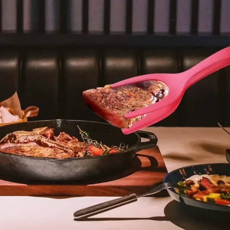 2-in-1 Flip Tongs & Spatula