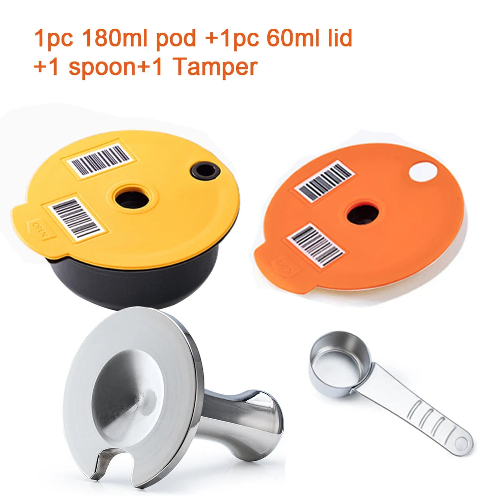 Reusable Coffee Pods for Tassimo – Silicone Lid