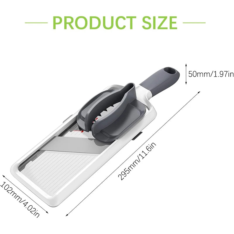 Adjustable Stainless Steel Mandoline