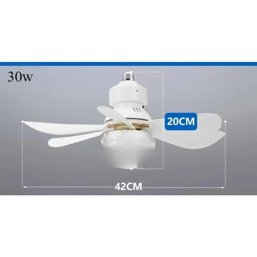 LED Ceiling Fan with Remote Control