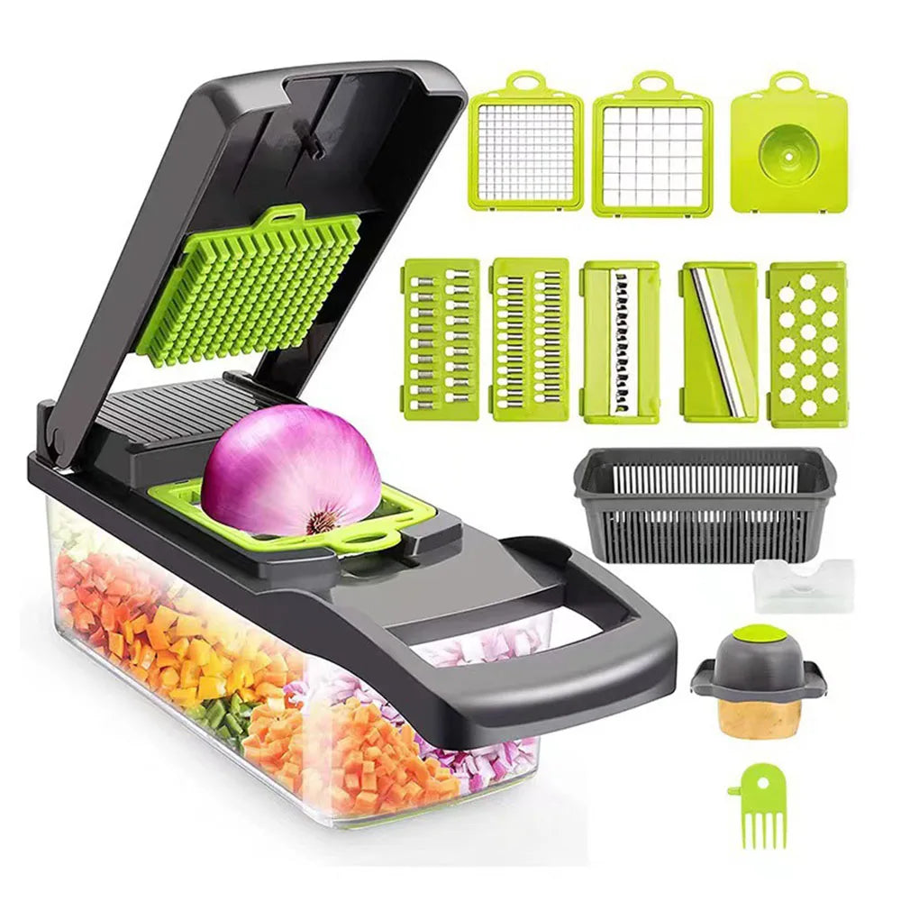 Vegetable Chopper & Mandoline Slicer