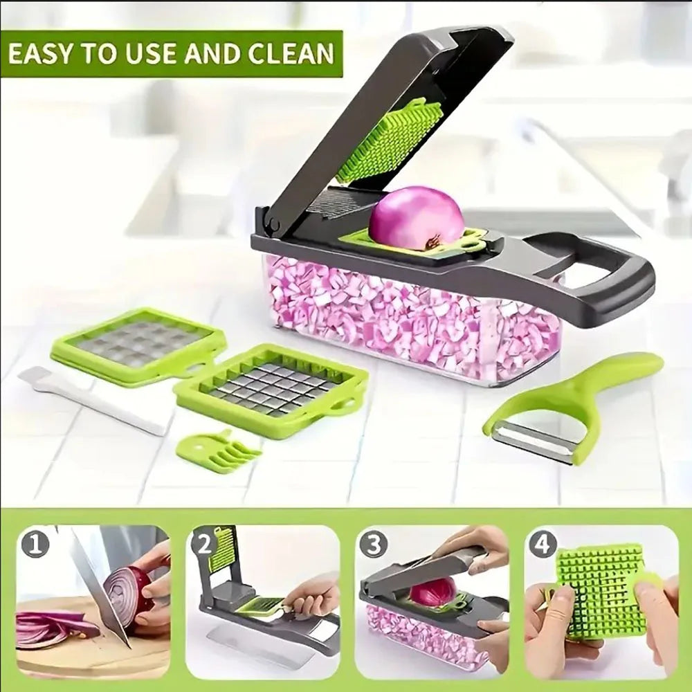 Vegetable Chopper & Mandoline Slicer