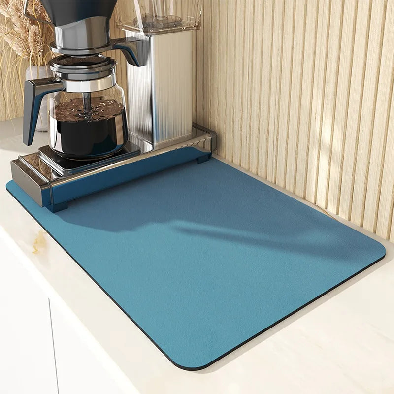 Quick-Dry Kitchen Dish Drying Mat