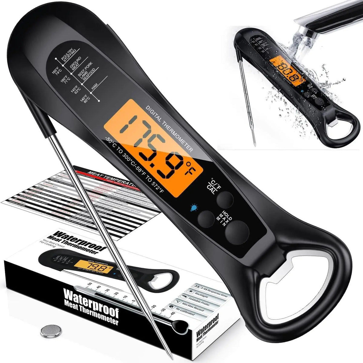 Instant Read Meat Thermometer