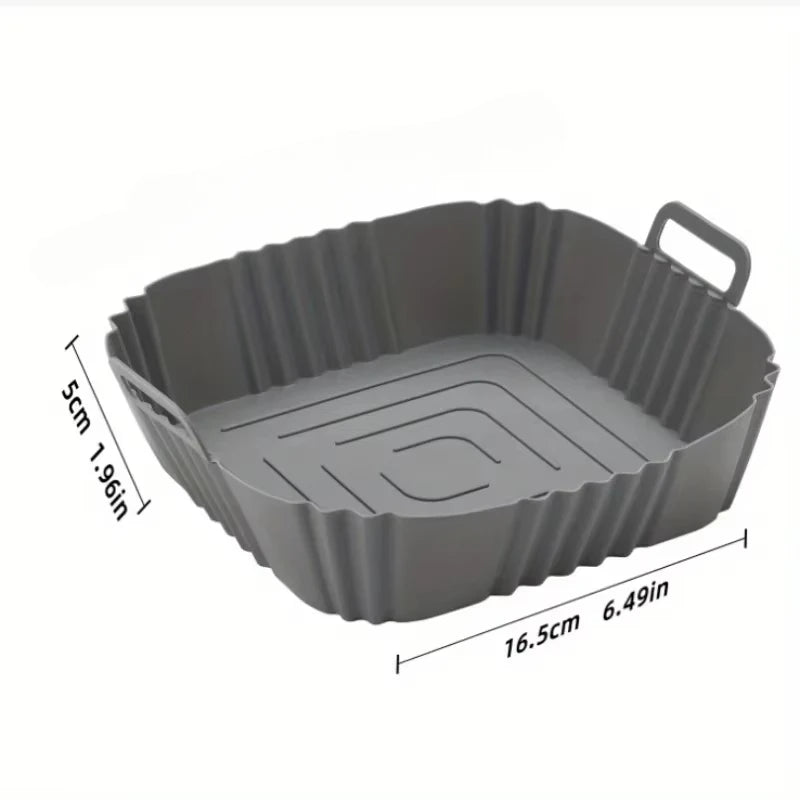Silicone Air Fryer Liner – Reusable Baking Basket