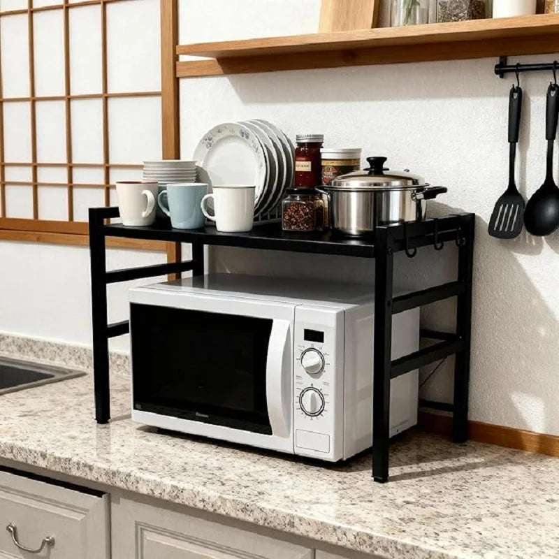 Expandable Microwave Oven Rack