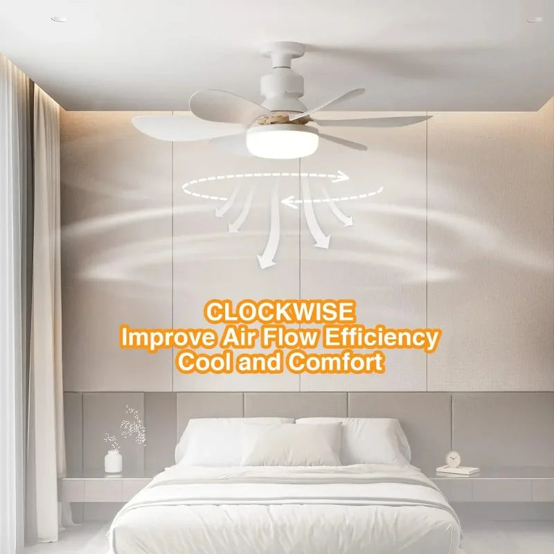 LED Ceiling Fan with Remote Control