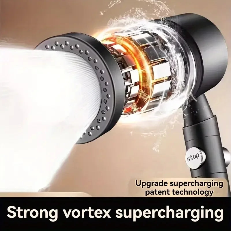 High-Pressure Filter Shower Head