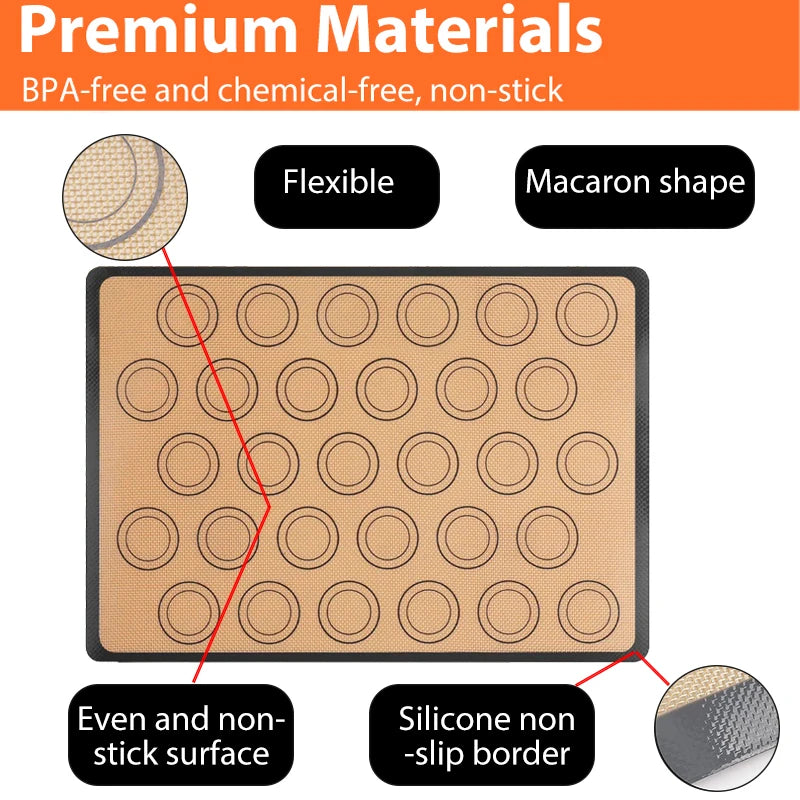 Non-Stick Silicone Baking Mat