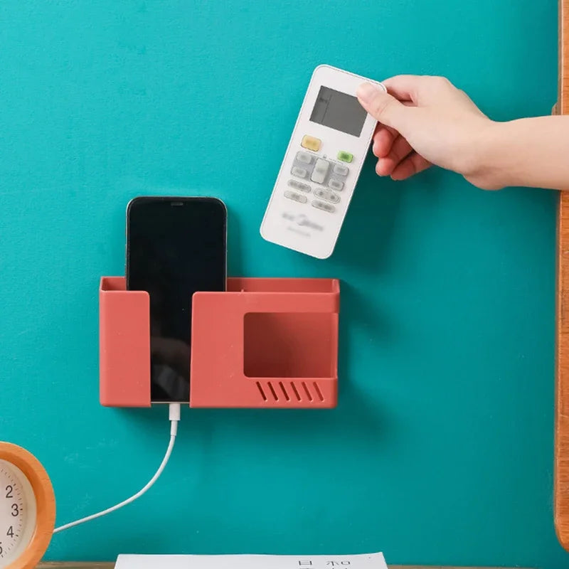 Wall-Mounted Remote Control Holder