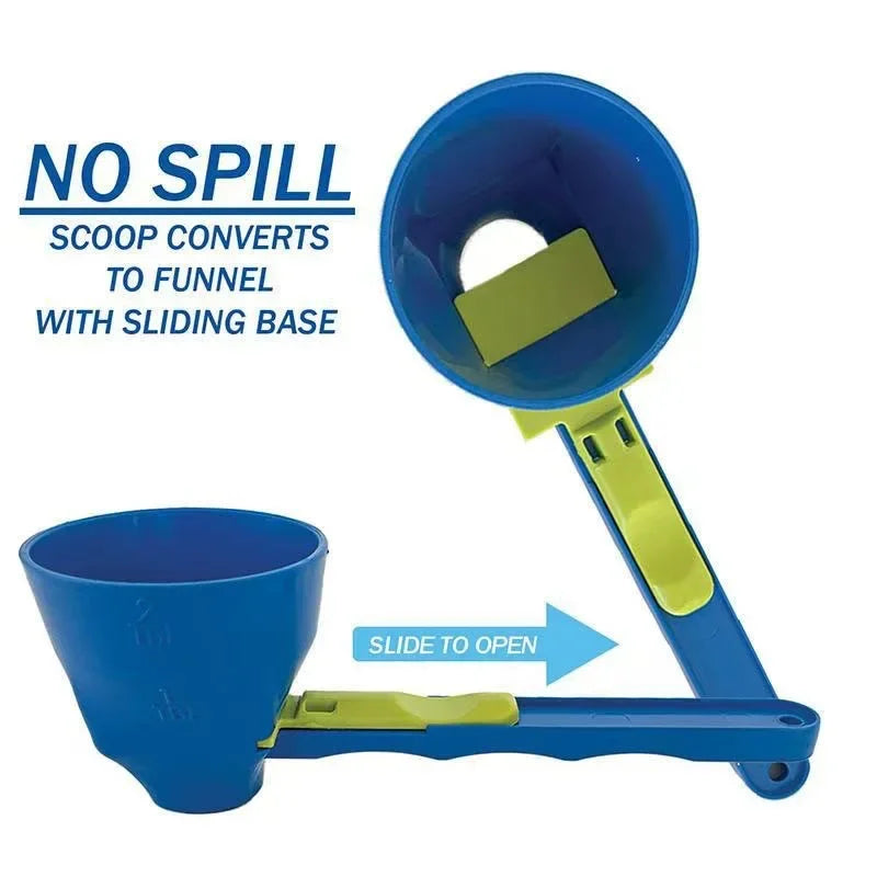 Protein Powder Scoop with Funnel