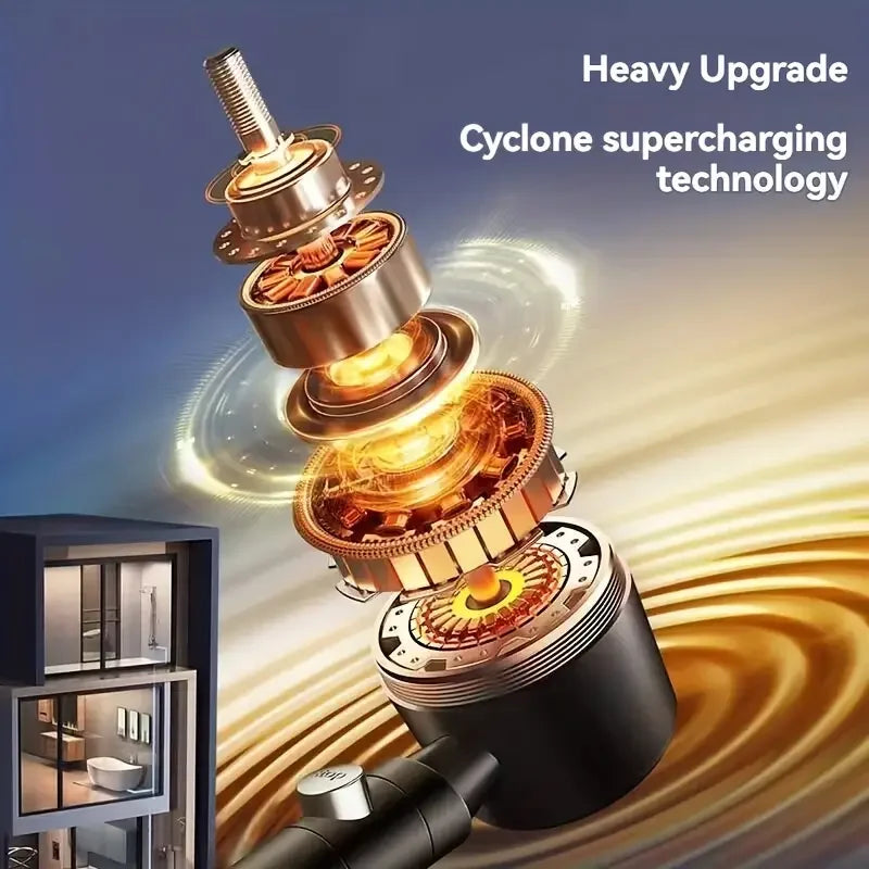 High-Pressure Filter Shower Head