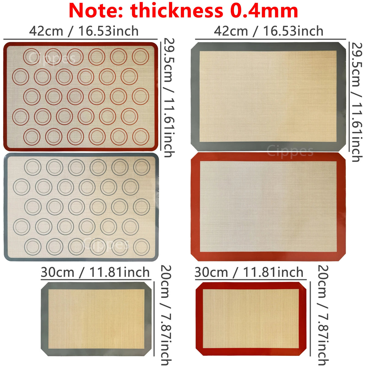 Non-Stick Silicone Baking Mat