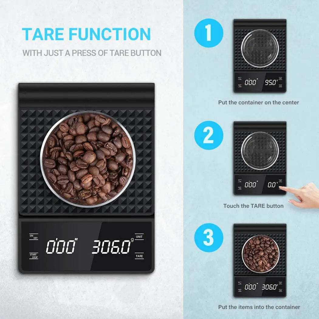 Digital Kitchen Scale with Timer