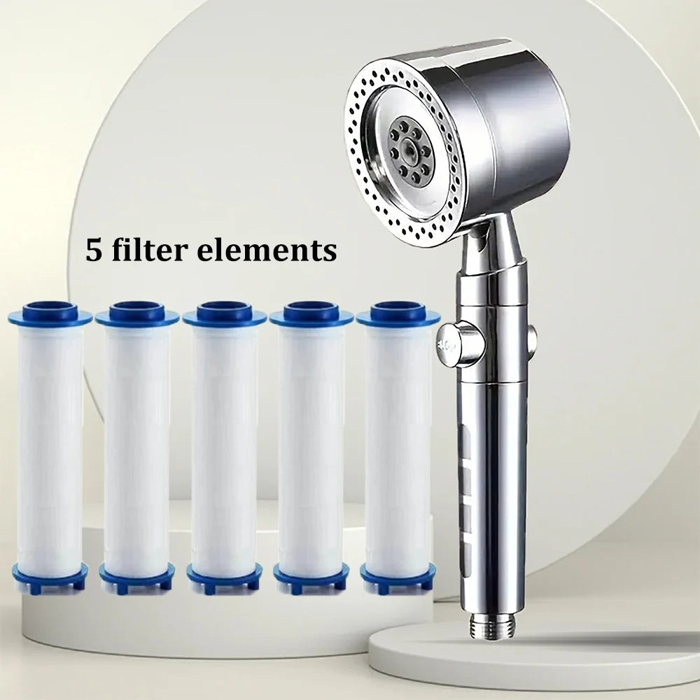 High-Pressure Filter Shower Head