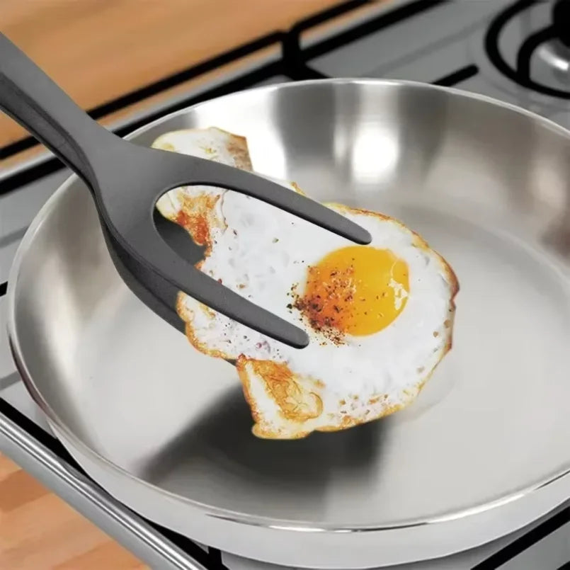 2-in-1 Flip Tongs & Spatula