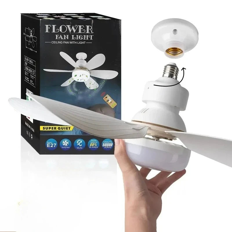 LED Ceiling Fan with Remote Control