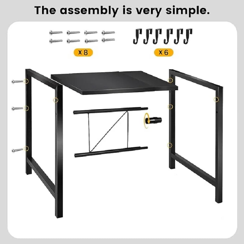 Expandable Microwave Oven Rack