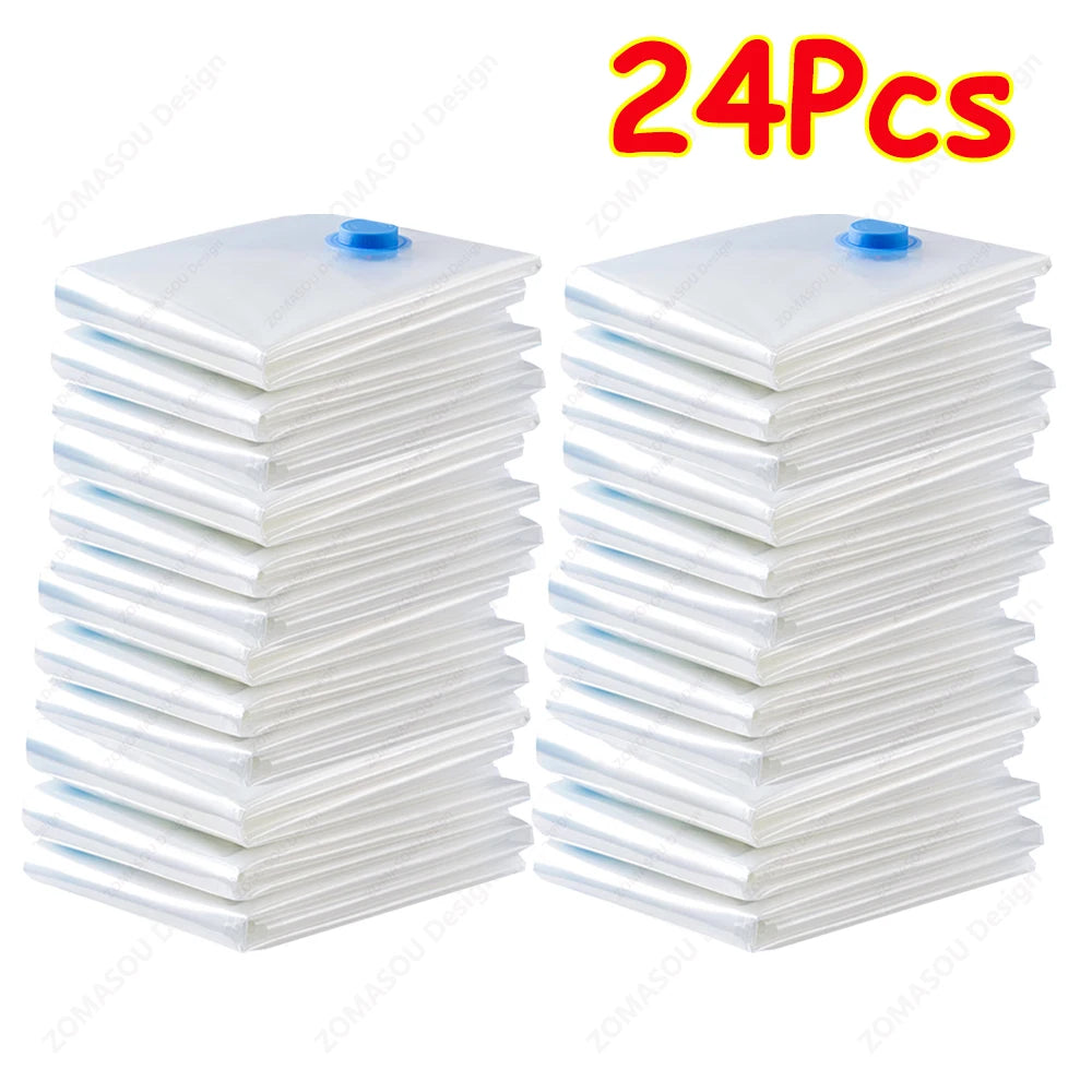 Vacuum Storage Bags with Hand Pump