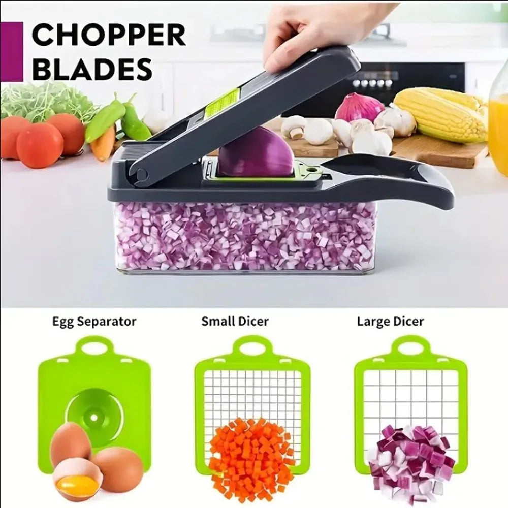 Vegetable Chopper & Mandoline Slicer