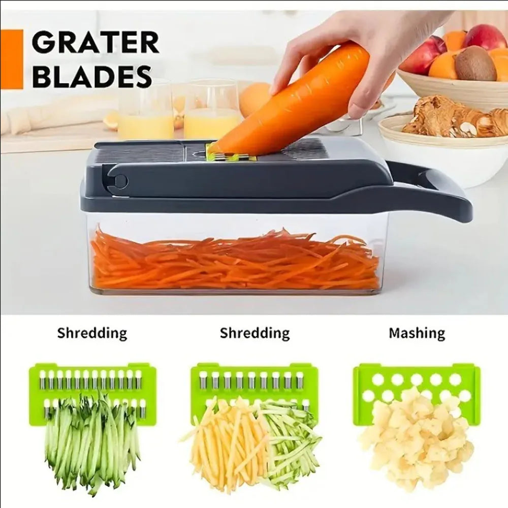 Vegetable Chopper & Mandoline Slicer